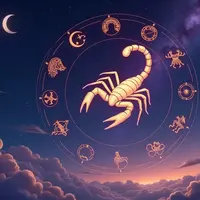 logo ramalan zodiak scorpio (sumber: AI generated)
