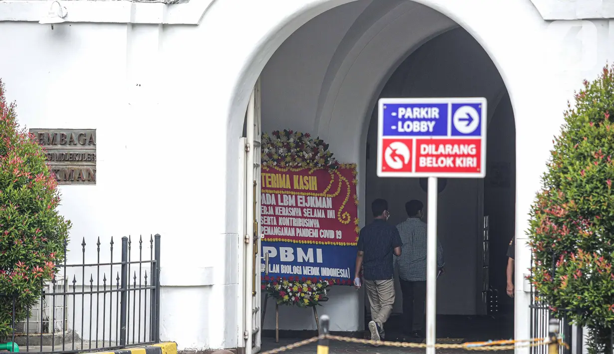 Suasana Kantor Lembaga Biologi Molekuler (LBM) Eijkman di Jakarta, Selasa (4/1/2022). Pemerintah melebur LBM Eijkman yang telah beroperasi selama 33 tahun ke Badan Riset dan Inovasi Nasional (BRIN).  (Liputan6.com/Faizal Fanani)
