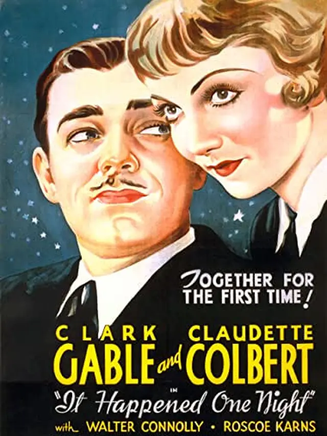 Poster film It Happened One Night. (Foto: Dok. Columbia Pictures/ IMDb)