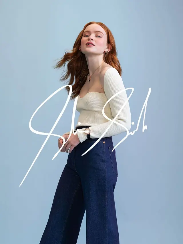 Saddie Sink untuk Chopard Happy Diamonds