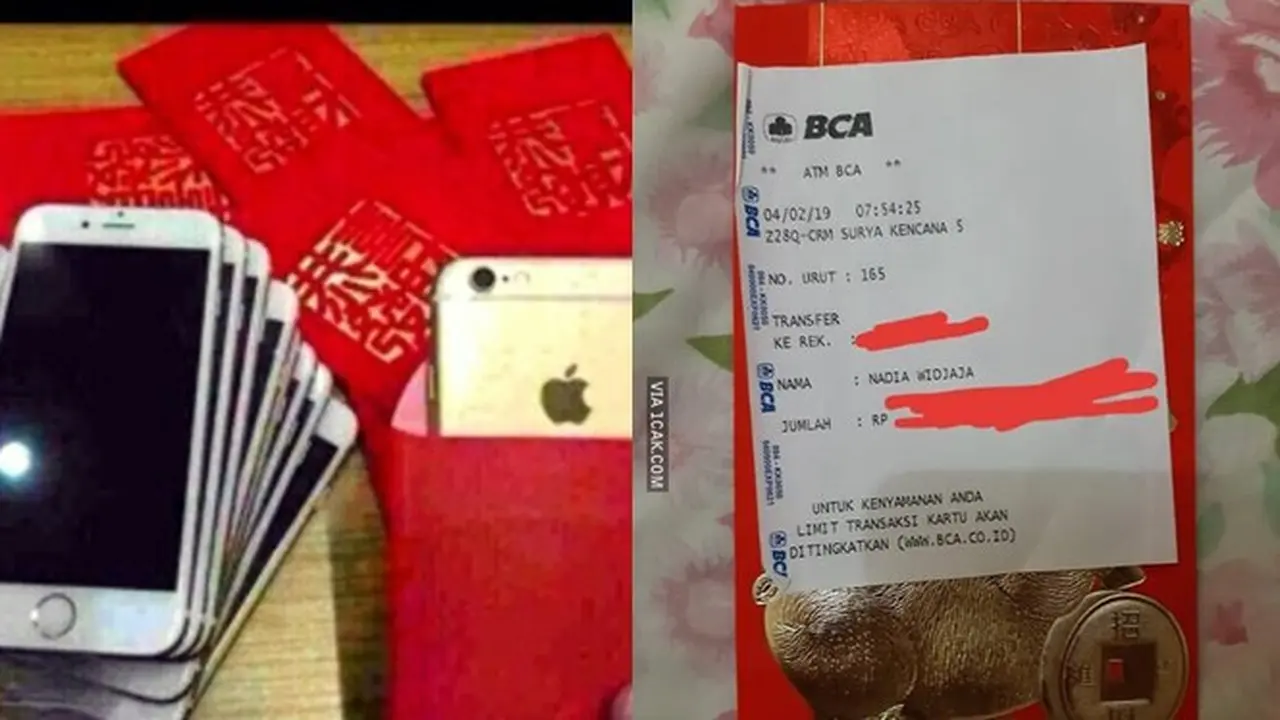 6 Isi Angpao dari Orang Terlalu Kaya Ini Bikin Senyum Lebar