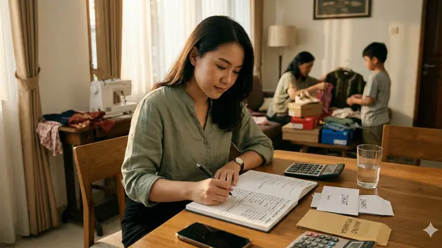 Tips Menghindari Tanggal Tua Lebaran (Foto: Gemini AI)