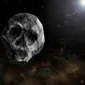 Asteroid menyerupai tengkorak kepala akan melintasi bumi pada November mendatang. (Sumber: Wikipedia)