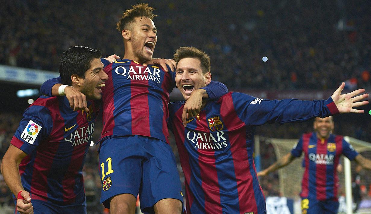 Barcelona melalui laman resminya pada Rabu, (2/8/2017) mengumumkan bahwa Neymar akan meninggalkan Blaugrana. (AP/Siu Wu)