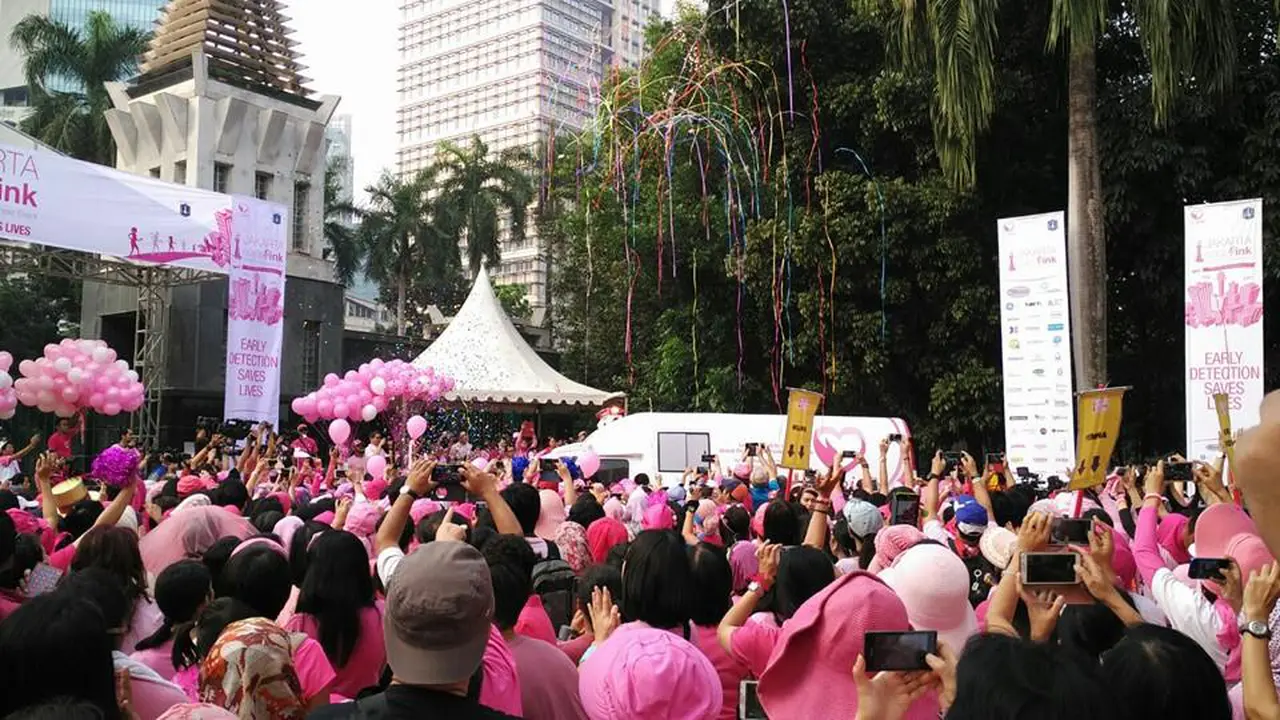 Jakarta Goes Pink Kembali Hadir Minggu Pagi