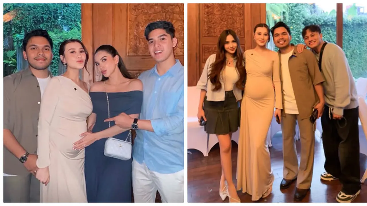 6 Pasangan Artis di Gender Reveal Aaliyah Massaid,