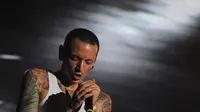 Konser Linkin Park di GBK Senayan (Bambang E. Ros/bintang.com)