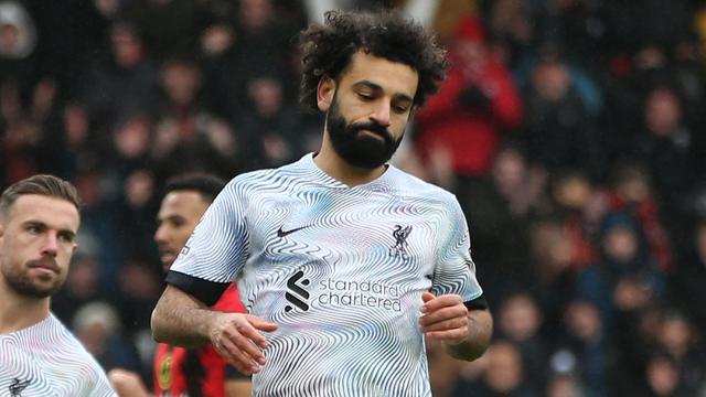 Foto: Momen Mohamed Salah Gagal Eksekusi Penalti saat Lawan Bournemouth di Liga Inggris 2022 / 2023