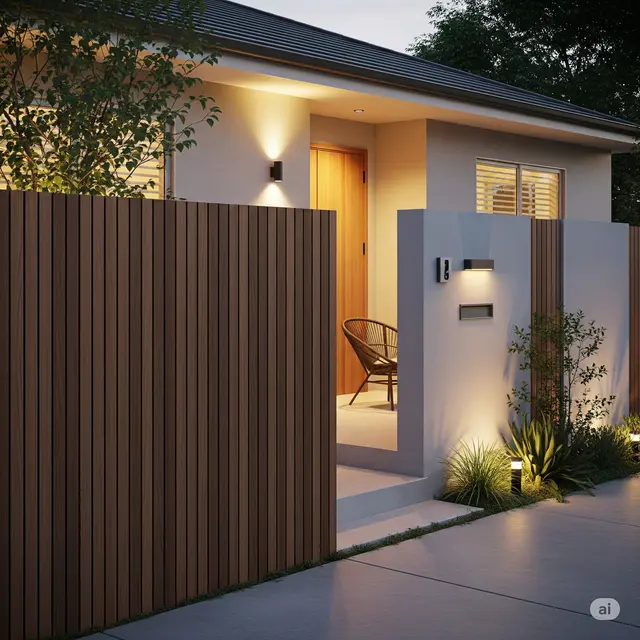 8 Model Pagar Teras Rumah Sederhana Tapi Cantik untuk Inspirasi Desain 2025