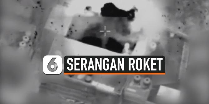 VIDEO: Porak Poranda, Detik-Detik Bom Israel Meledak di Gaza