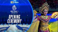 Berita video opening ceremony BRI Liga 1 2022/2022 yang dimeriahkan Via Vallen dan band Jamrud, Sabtu (23/7/2022) malam hari WIB.