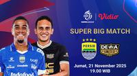 Saksikan Persib vs Dewa United eksklusif tayang di Vidio. (dok. vidio.com)