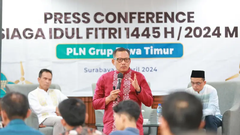 General Manager PLN Unit Induk Distribusi (UID) Jawa Timur Agus Kuswardoyo. (Dian Kurniawan/Liputan6.com)