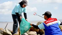 anak usaha Pertamina sektor hulu melakukan penanaman 5.000 mangrove di Area Pantai Corong, Kelurahan Tanjung Tengah