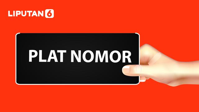 Ilustrasi Plat Nomor