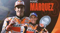 MotoGP - Ilustrasi Marc Marquez (Bola.com/Adreanus Titus)