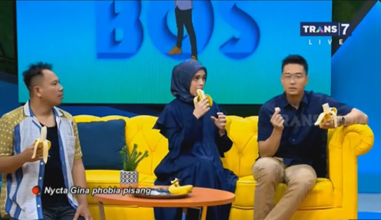 Nycta Gina dan Kinos (Youtube/TRANS7 OFFICIAL)