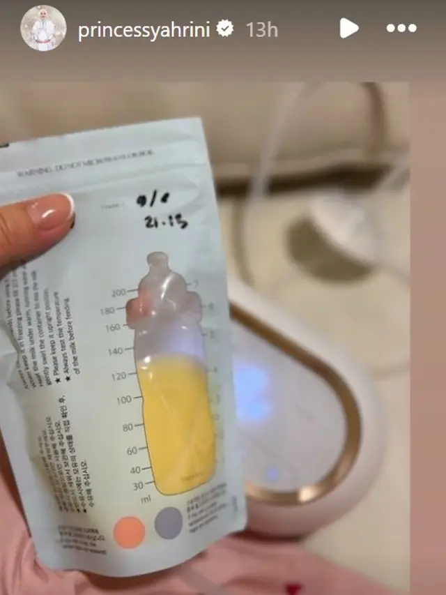 Syahrini lakoni keseharian sebagai ibu (Instagram/princessyahrini)