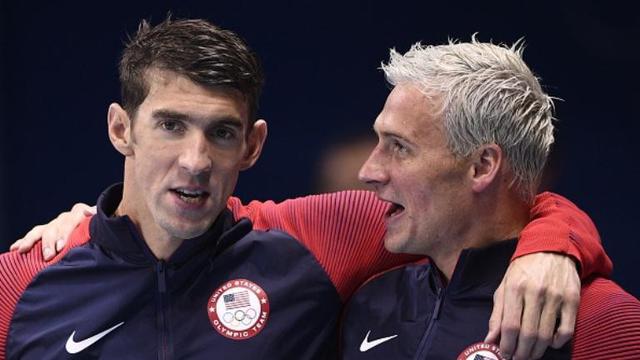Michael Phelps dan Ryan Lochte