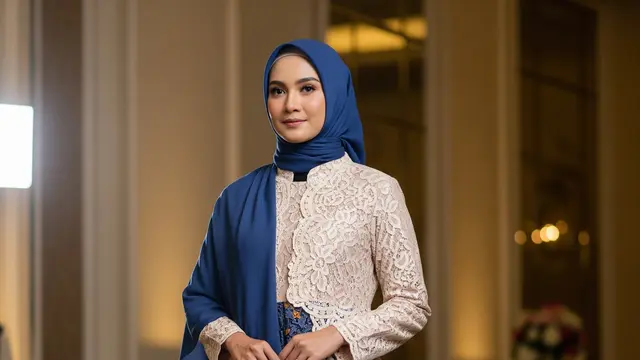 Model Gamis Batik Brokat Nyaman Dipakai