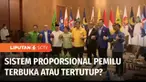 Sistem memilih langsung nama wakil rakyat di kertas atau surat suara diganggu dengan wacana sistem pemilu tertutup, dimana wakil rakyat dipilihkan oleh partai politik. Pro dan kontra pun kembali mencuat.
