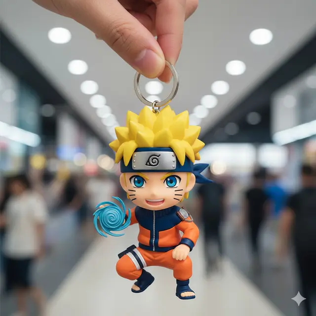 Miniatur Gantungan Kunci Gemini AI (created by AI)