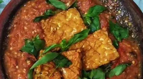 Resep Tempe Penyet Sambal Terasi Kemangi Pedas Nikmat Lifestyle Fimela Com