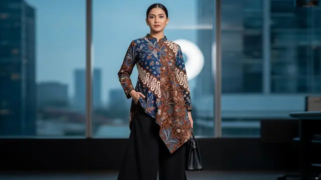 Tunik Batik Modern
