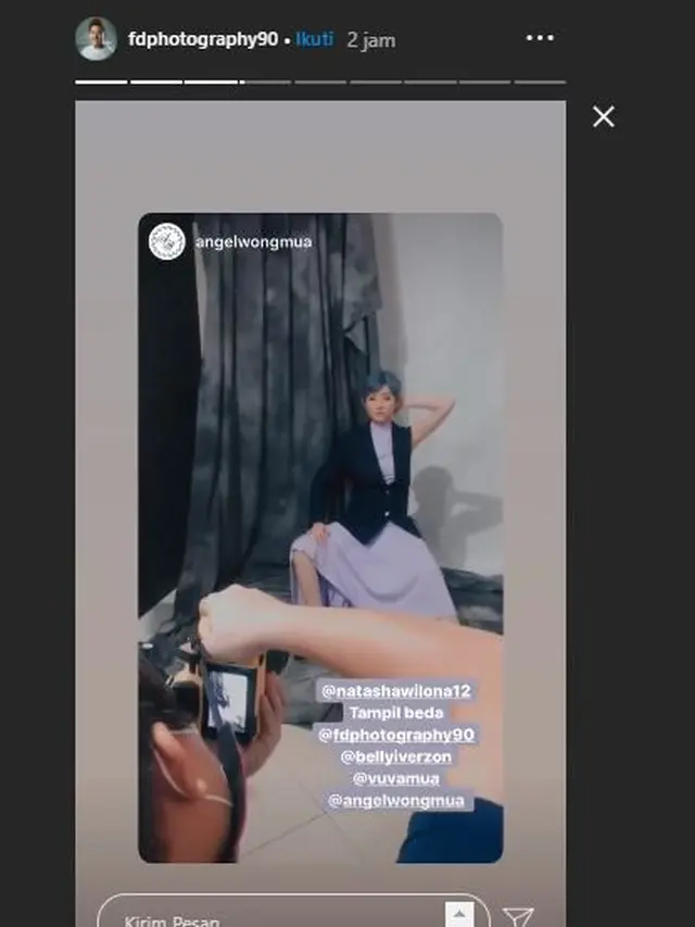 6 Pemotretan Terbaru Natasha Wilona, Usung Konsep Tomboi dan Rambut Pendek