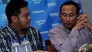Para pembicara dalam Diskusi Polemik 'Kartu Sakti Jokowi' di Jakarta, Sabtu (08/11/2014) (Liputan6.com/Faisal R Syam)