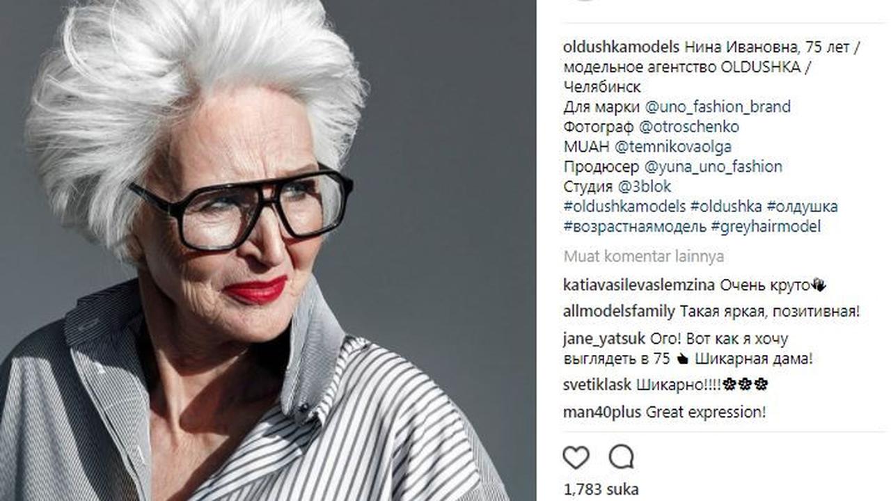 Hebat, Para Model Lansia Ini Masih Eksis dan Selalu Tampil Cantik