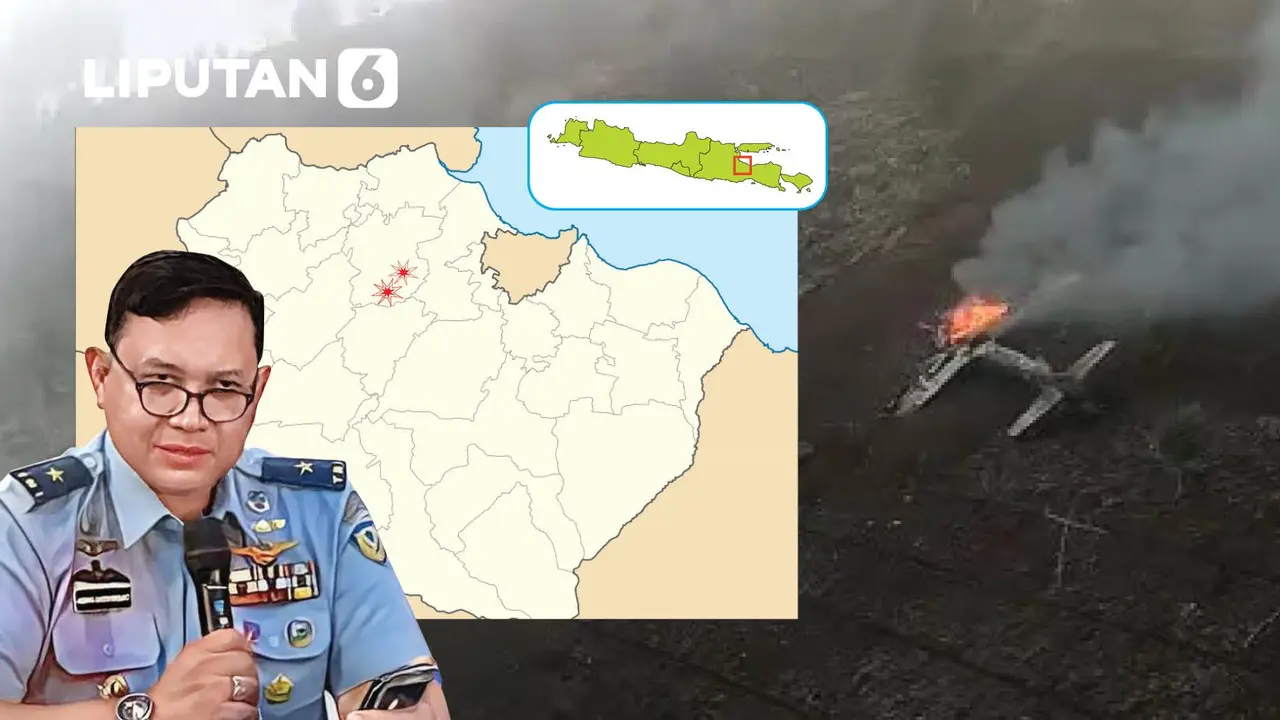 Banner Infografis Jatuhnya 2 Pesawat Tempur Super Tucano TNI AU di Pasuruan dan Penyelidikan Penyebab