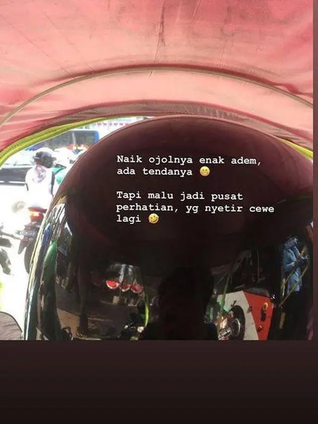 Kumpulan Potret Inovasi Ojek Online yang Bikin Penumpangnya Semakin Nyaman (ist)