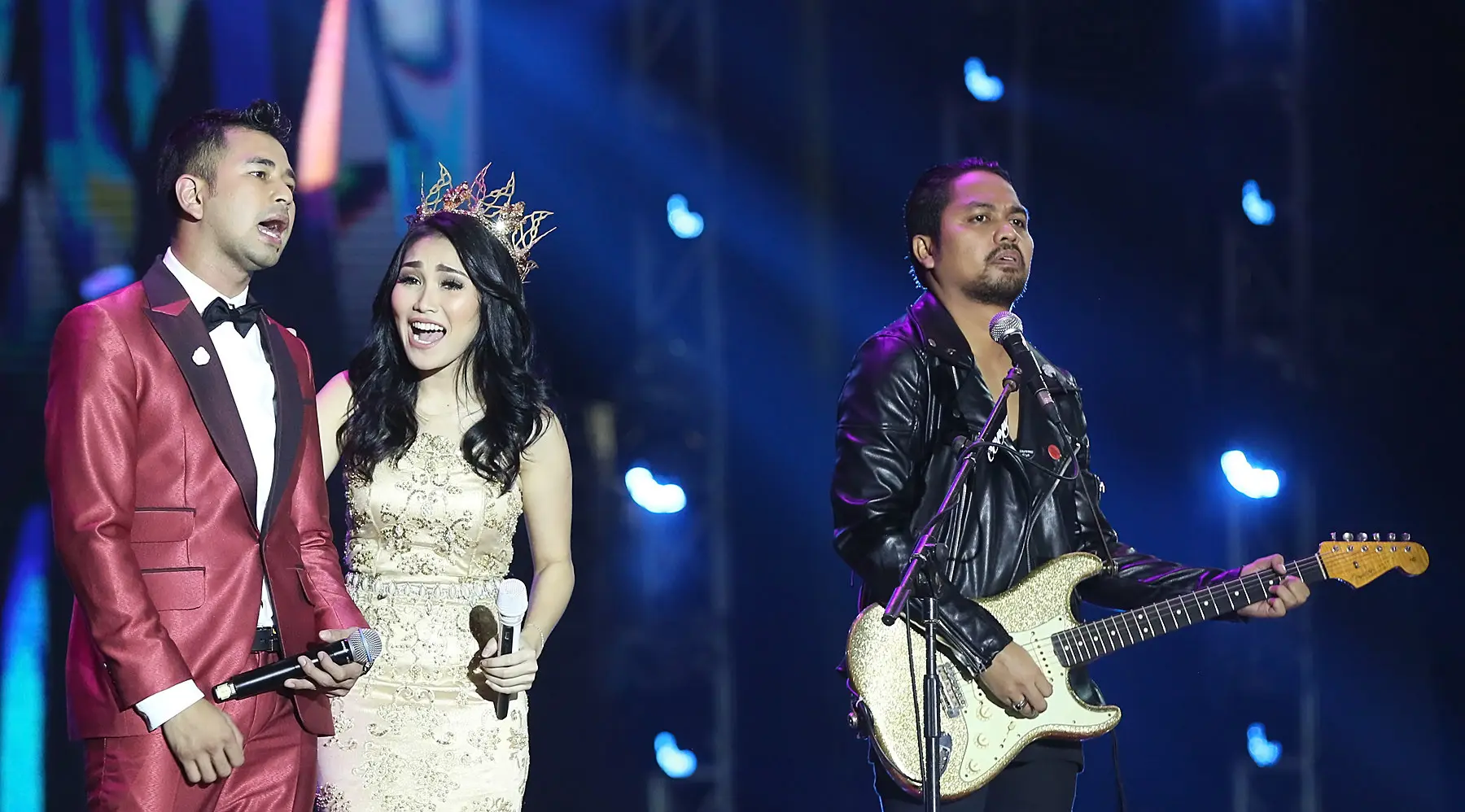 Ayu Ting Ting, Raffi Ahmad dan Armada (Bambang E Ros/Bintang.com)