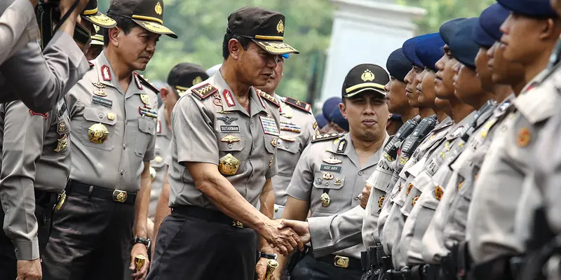 Apel Pengamanan Pelantikan Presiden, Polri Kerahkan 1200 Anggota