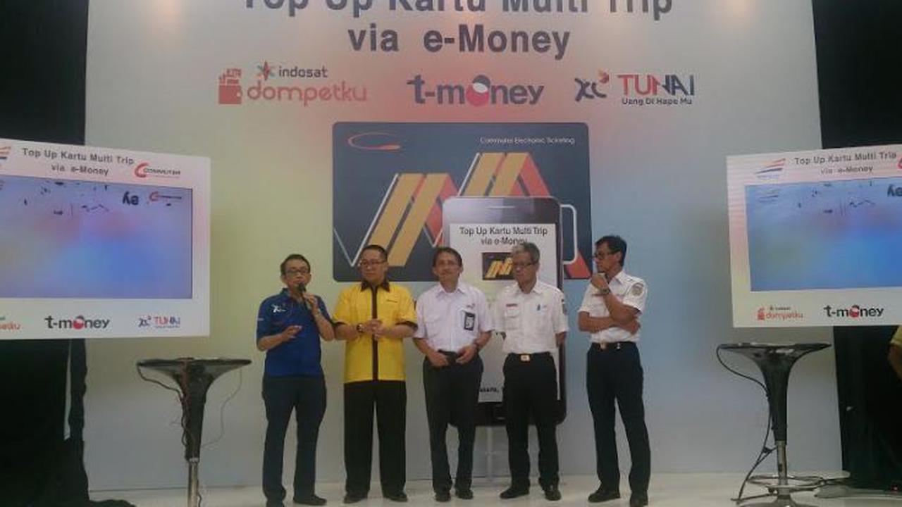 Isi Ulang Kartu Commuter Line Sudah Bisa Pakai Uang Elektronik