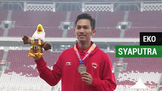 Berita video Eko Syahputra sukses mendpatkan medali perak di Asian Para Games 2018.