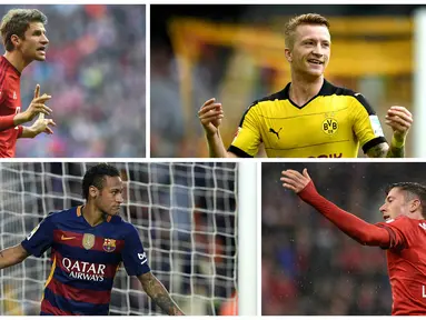 Musim ini Manchester United dipercaya memperoleh keuntungan sekitar 500 juta poundsterling, uang itu kemungkinan besar akan dialokasikan Setan Merah untuk berburu pemain bintang. Berikut 6 superstar yang layak diincar oleh MU.