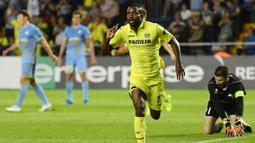 2. Cedric Bakambu (Villarreal) - 7 Gol. (AFP/Jose Jordan)