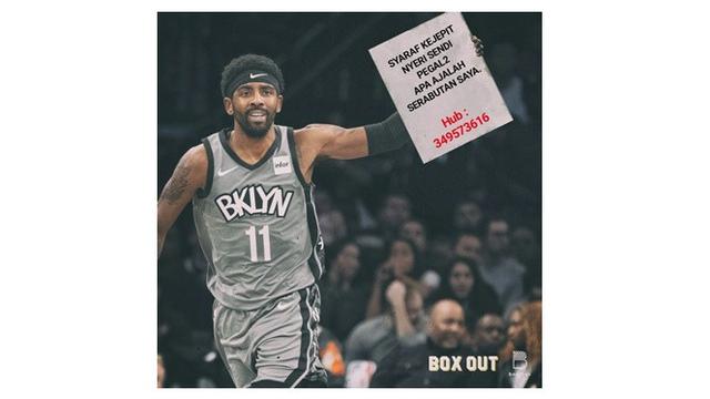 Editan Tulisan Kocak di Foto Pebasket Ini Bikin Cengar Cengir