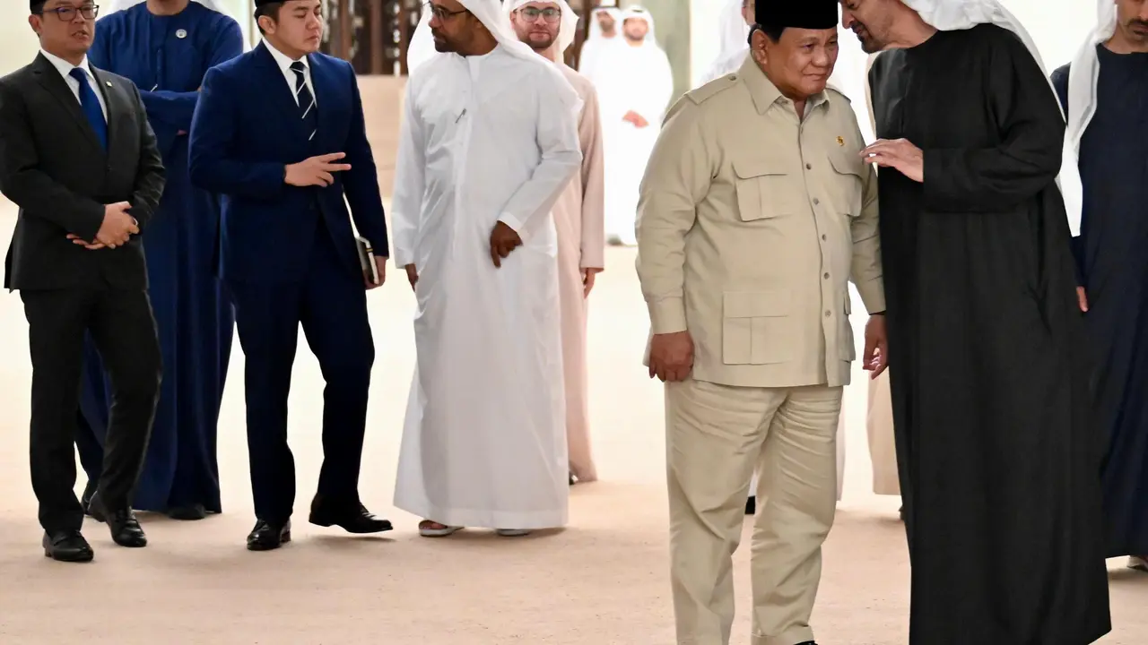 Presiden Prabowo Subianto melakukan pertemuan dengan Presiden Uni Emirat Arab (UEA), Mohammed bin Zayed Al Nahyan (MBZ)