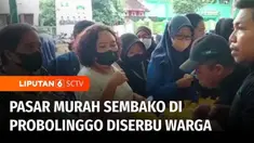 Di tengah kenaikan harga sejumlah bahan pokok, pasar murah sembako yang digelar Pemerintah Kota Probolinggo, Jawa Timur, diserbu warga. Situasi serupa juga terjadi di Kota Atambua, Nusa Tenggara Timur. Ratusan warga rela antre di tengah terik matahar...