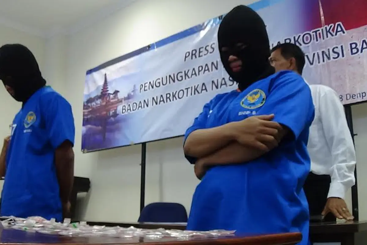 Bandar dan kurir narkoba ditangkap di Bali