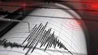 Gempa magnitudo 5,5 mengguncang Banten, Jumat (4/2/2022). Lindu terjadi pada pukul 17.10 WIB.