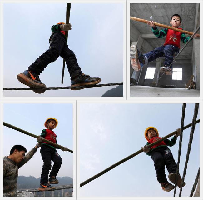 Zhang adalah anak yang bercita-cita menjadi atlet saat dewasa kelak | Photo: Copyright shanghaiist.com