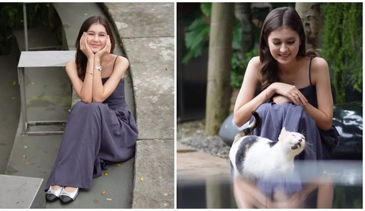 Tidak menggunakan heels, bintang miniseri Bidadari Bermata Bening ini memilih untuk menggunakan flatshoes dengan pita di tengahnya. Warna flatshoes dan dress yang berpadu selaras tentunya cocok digunakan oleh Zoe Jackson. Meski penampilannya tampak simpel, namun banyak netizen yang memuji penampilan kekasih Antonio Blanco ini karena tidak neko-neko. (Liputan6.com/IG/@zoeabbasjackson)