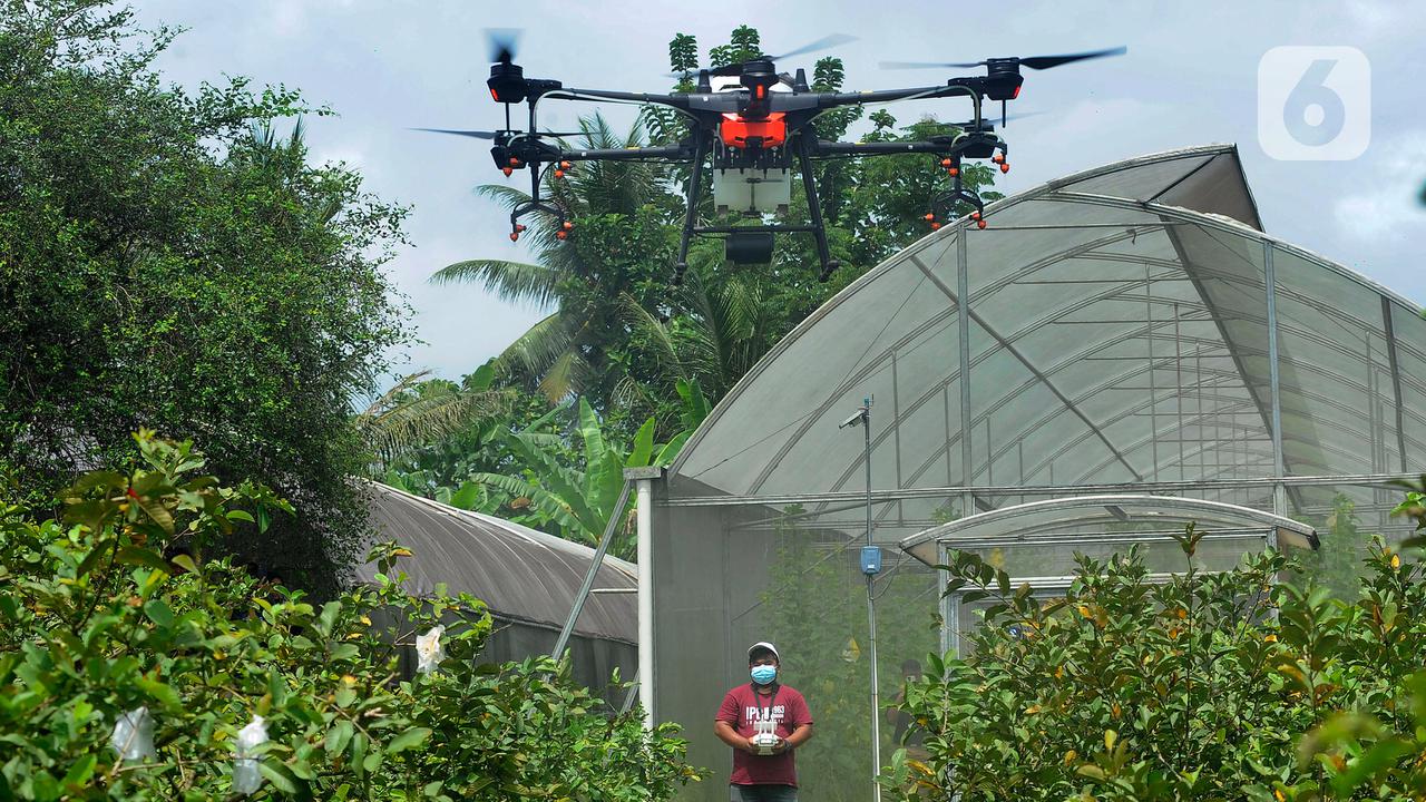 IPB Kembangkan Drone Penyiram Pupuk untuk Tingkatkan Produksi Pertanian