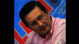 Wakil Ketua Umum Partai Golkar, Fadel Muhammad saat acara diskusi Polemik Bukan Parlemen Biasa, di Jakarta, Sabtu (11/10/2014) (Liputan6.com/Faisal R Syam)