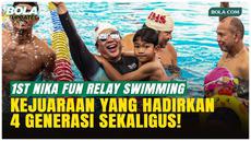 Digelar untuk pertama kali, 1st Nika Fun Relay Swimming Championships 2025 sukses menyedot 170 peserta dari keluarga, komunitas, hingga perusahaan. Ajang yang disupport PB Akuatik Indonesia ini menghadirkan sesuatu yang unik: tim berisi empat generas...