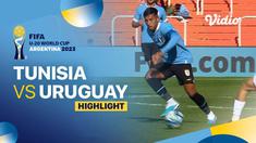 Berita video highlights pertandingan antara Tunisia melawan Uruguay di Grup E Piala Dunia U-20 2023, Senin (28/5/23). Pertandingan berakhir dengan skor 1-0 untuk kemenangan Uruguay.